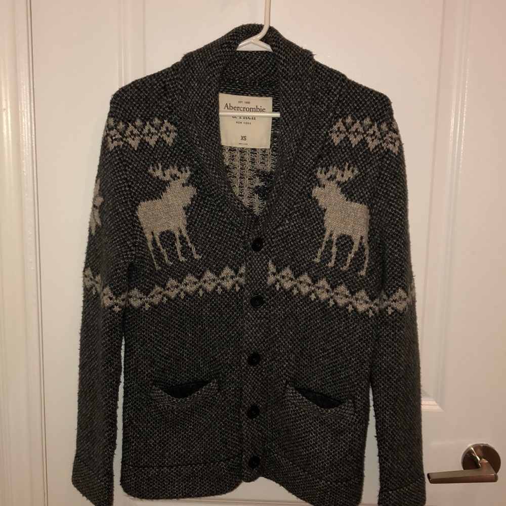 Abercrombie & Fitch cozy cardigan unisex